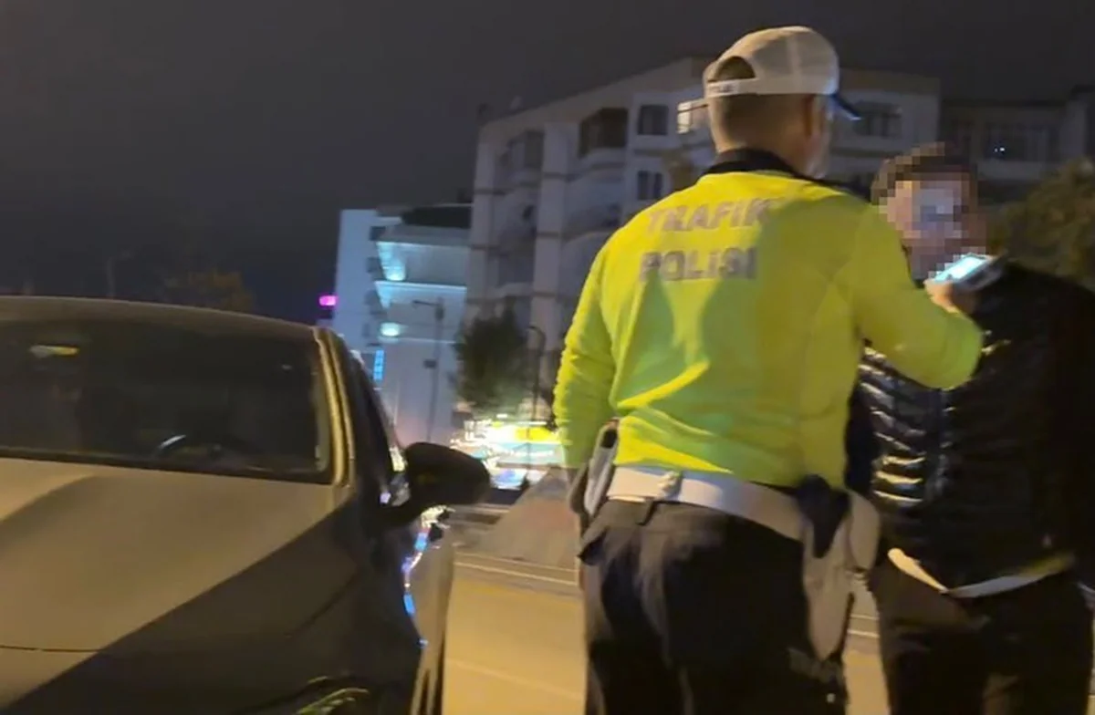 Eskişehir'de 0.61 promil alkollü sürücüye 25 bin TL ceza kesildi