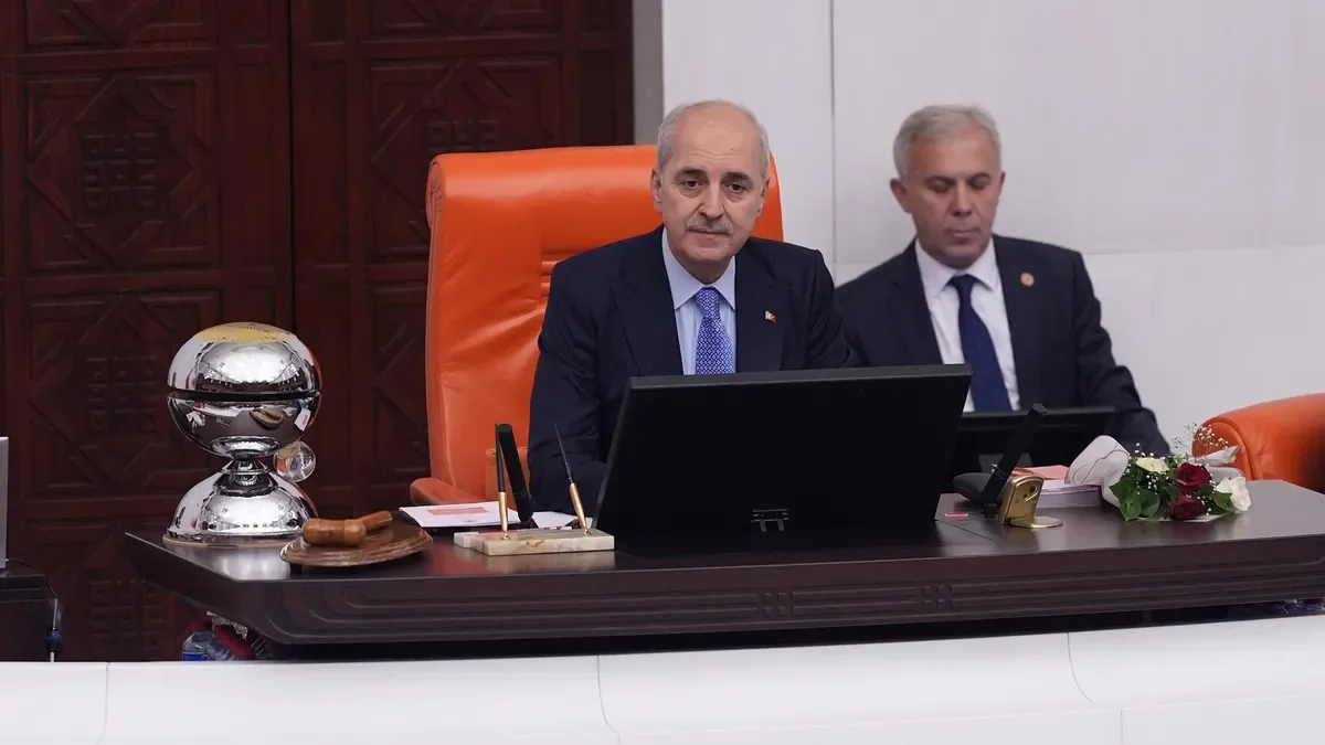Meclis'te yeni dönem başladı: TBMM Başkanı Numan Kurtulmuş'tan "Terörsüz Türkiye" ve "Haksız kazanç" için net mesajlar
