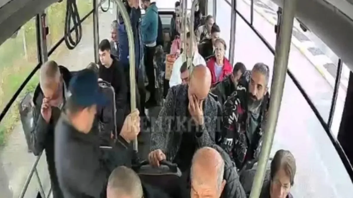 Midibüste epilepsi paniği!