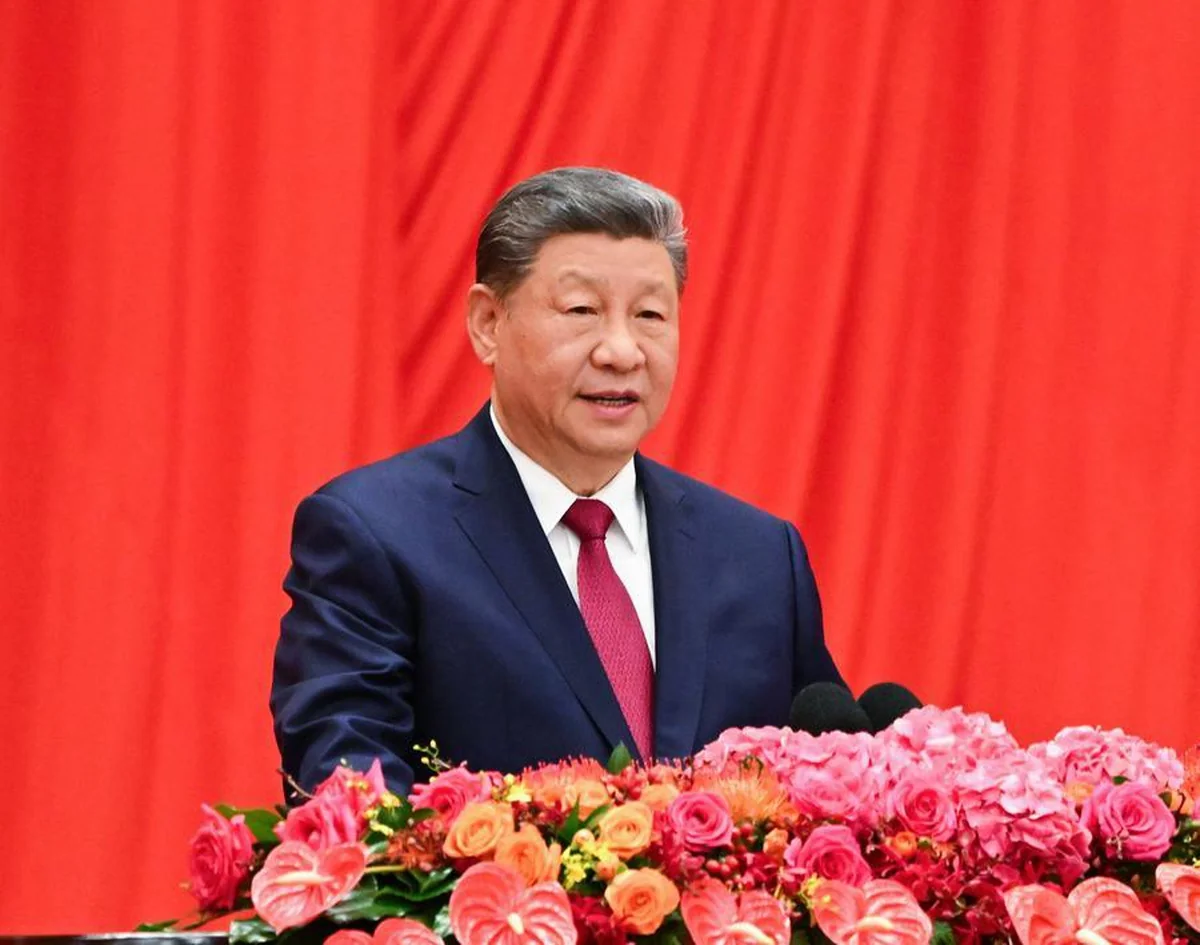 Xi, Çin'in kuruluşunun 77. yıl dönümü resepsiyonunda yeniden canlanma çağrısı yaptı