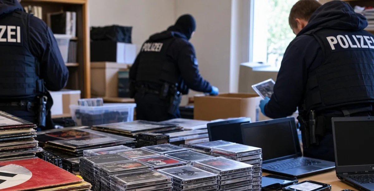 Almanya'da Nazi müziği operasyonunda 2 milyon avroluk varlığa el konuldu