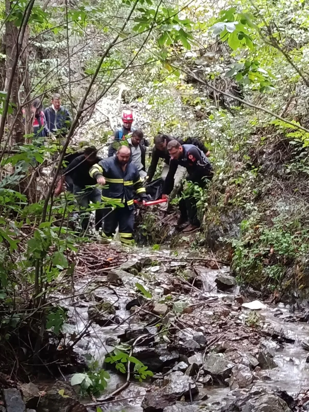 Artvin Yusufeli'de otomobilin uçuruma yuvarlanması sonucu sürücü hayatını kaybetti