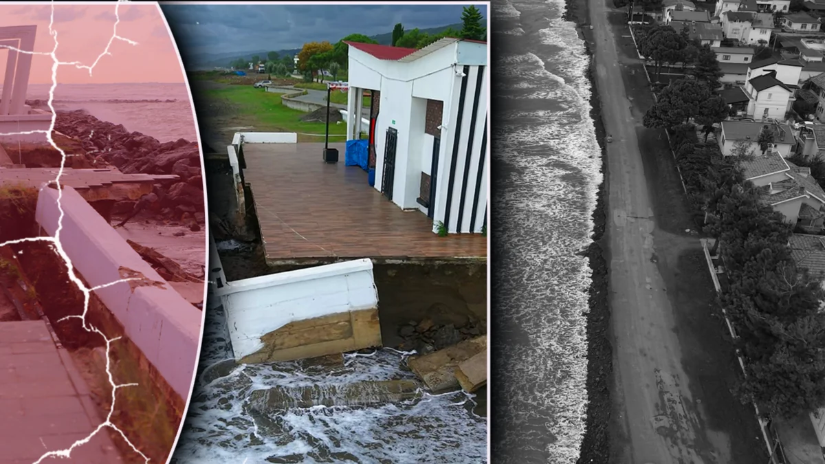 Binaların altları oyuldu, temelleri göründü! Karadeniz’de korkutan felaket, sahili gün gün yutuyor