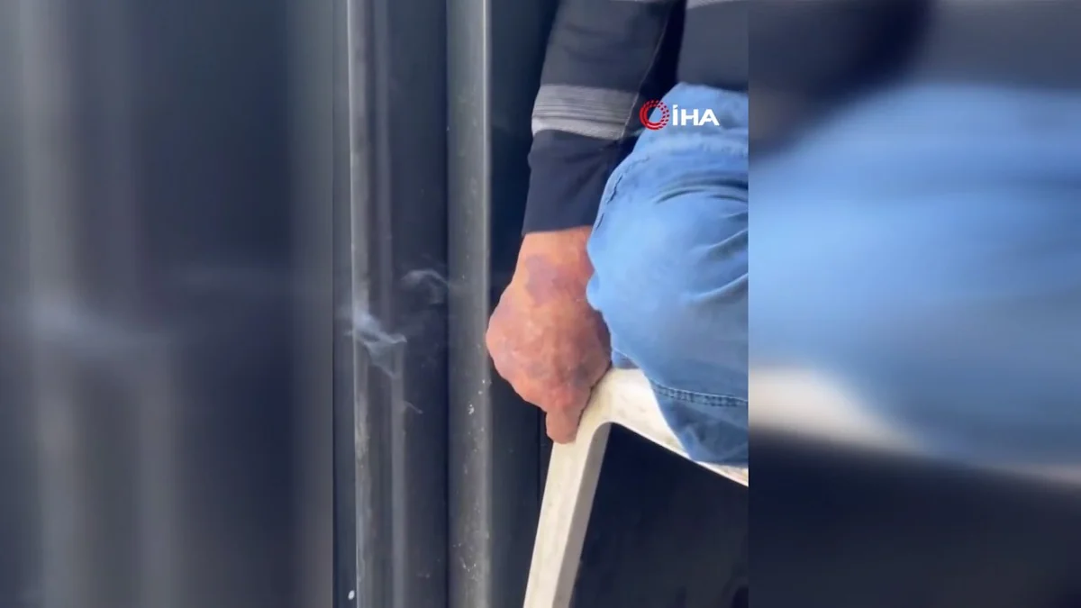 Eskişehir'de faciaya davetiye! LPG sızıntısı olan aracın yanında elinde sigarayla gezdi
