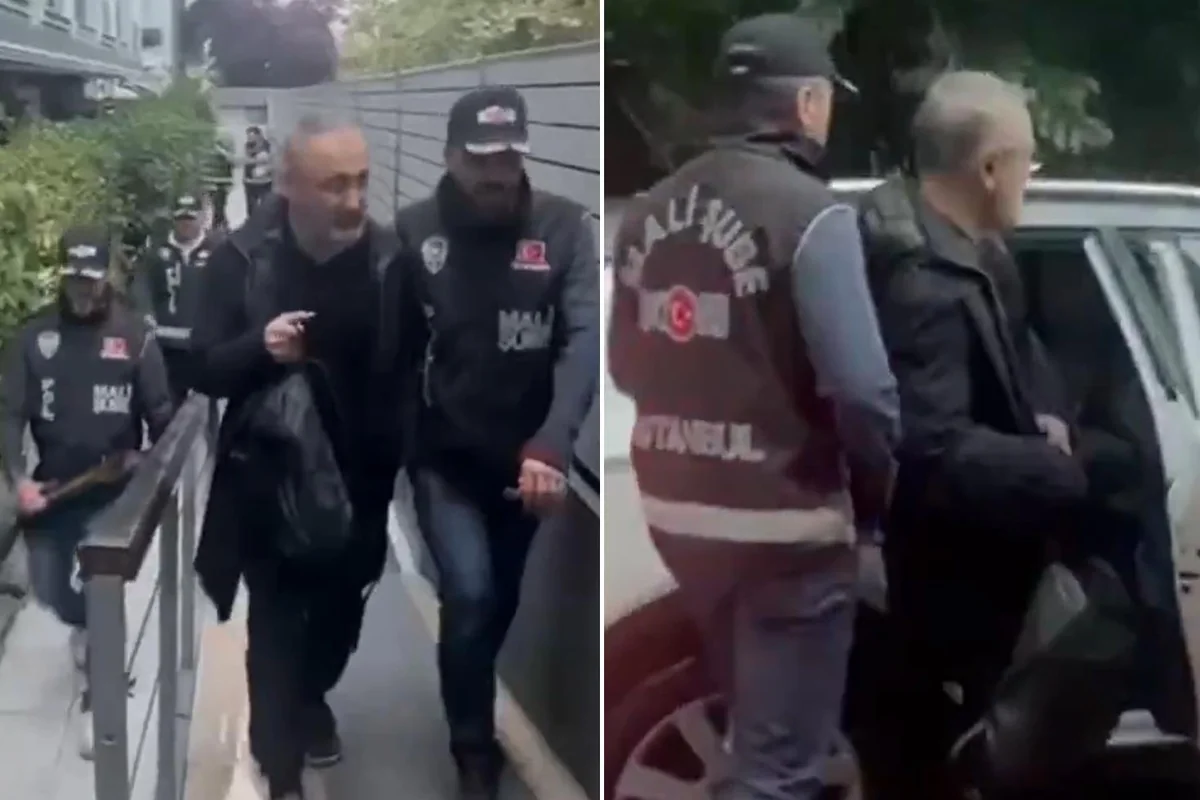 Görüntü ortaya çıktı! İşte Eyüpsultan Belediye Başkanı Özmen'in gözaltına alındığı anlar