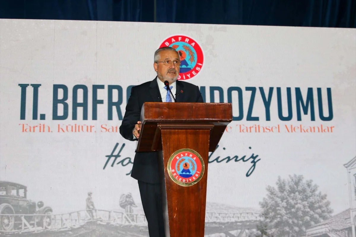 Samsun Bafra'da 2. Bafra Sempozyumu 75 bilim insanı ve 68 bildiriyle başladı