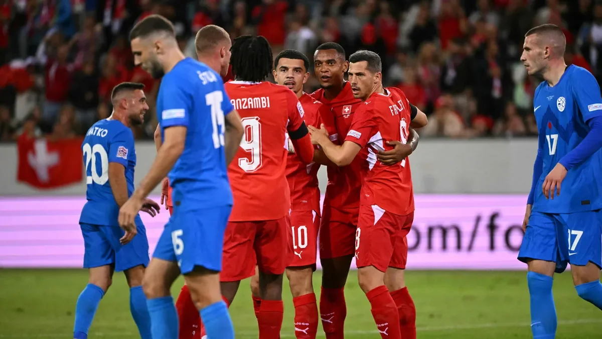 İsviçre, Slovenya karşısında geri dönerek galibiyete uzandı