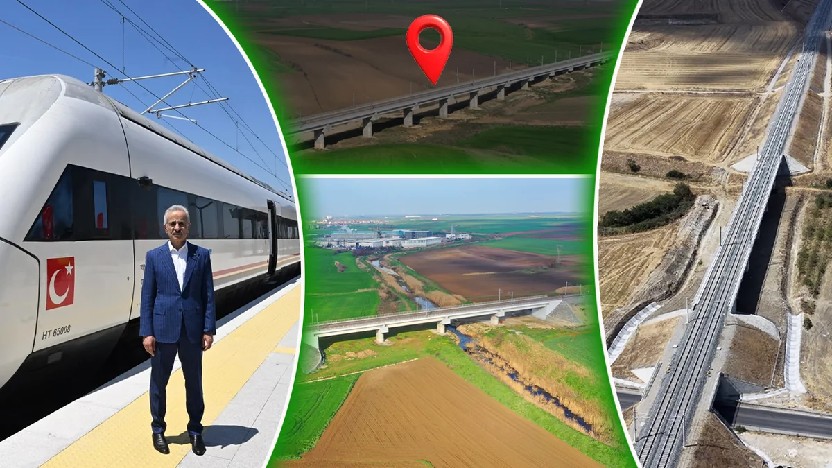 Halkalı-Kapıkule arası 1,5 saate düşecek! 9 Ekim’de hizmete açılacak, hızlı tren ağı Avrupa sınırına ulaşıyor