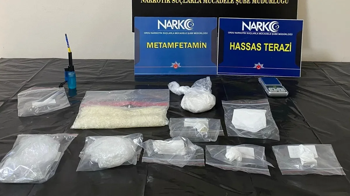 Ordu’da zehir tacirlerine operasyon: 1 tutuklama
