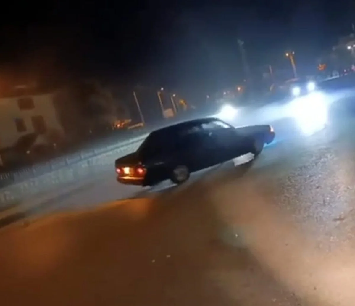 Sakarya Akyazı'da drift yapan sürücüye 140 bin lira ceza uygulandı