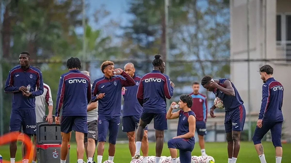 Trabzonspor, Samsunspor maçı hazırlıklarına devam etti