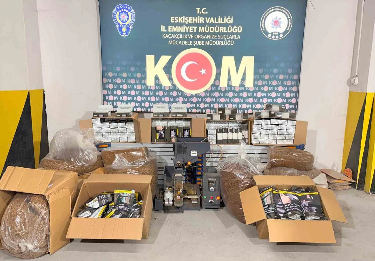 Eskişehir'de kaçakçılık operasyonunda bin litre etil alkol ele geçirildi