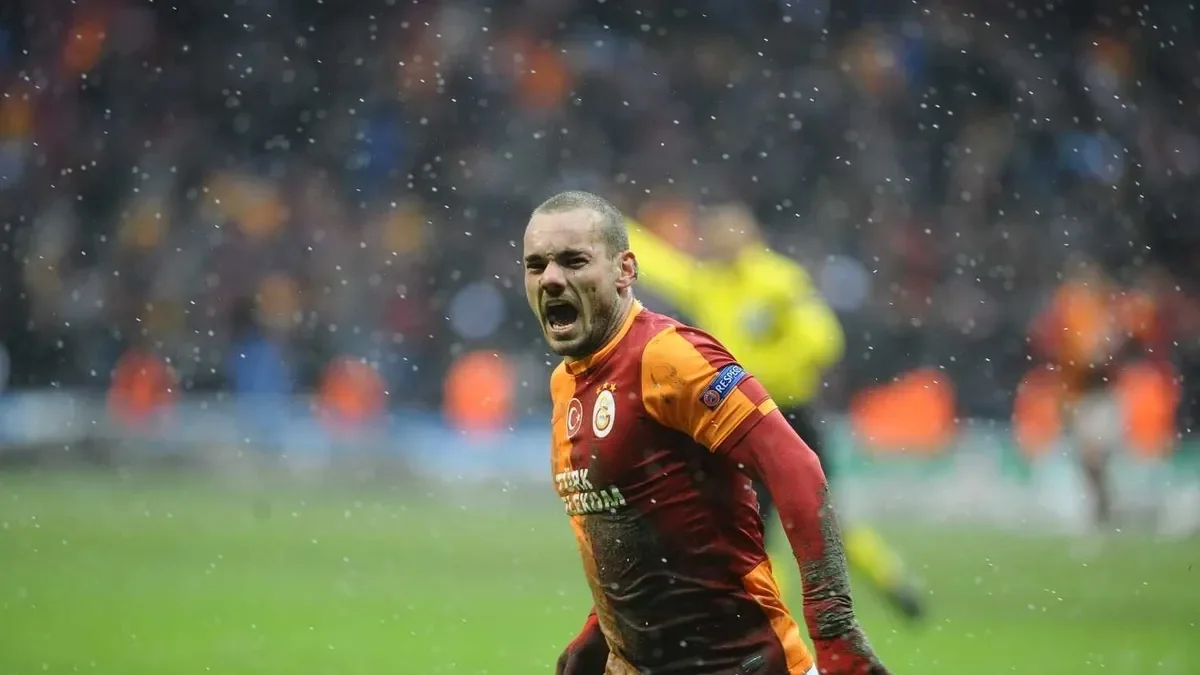 Sneijder: Çifte mutluluk
