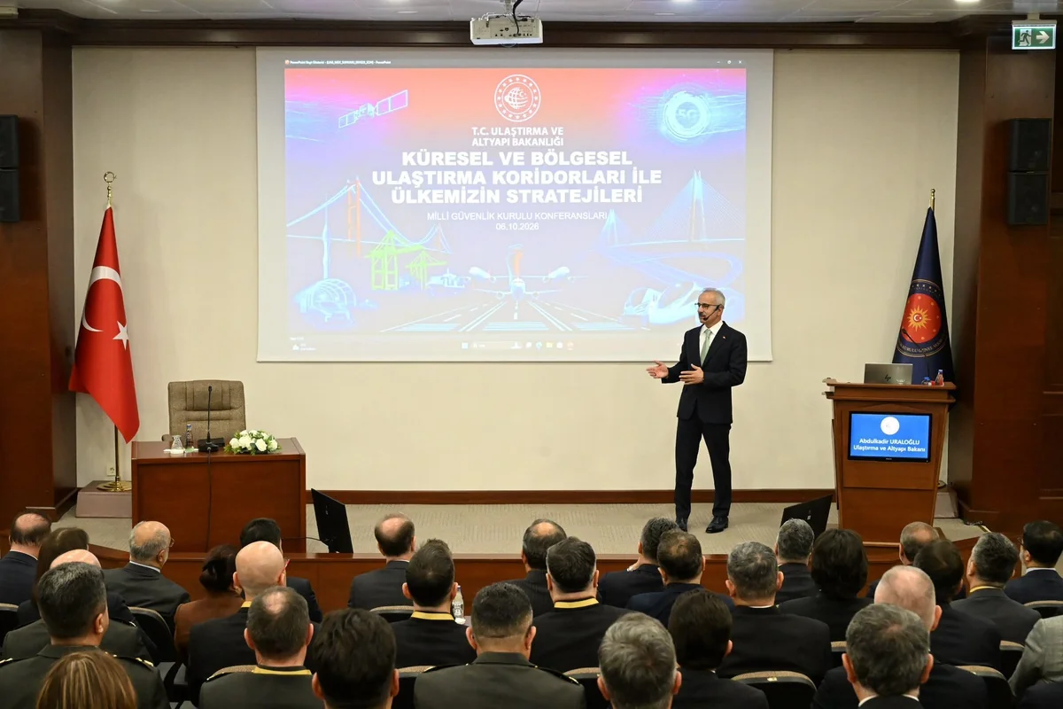 Uraloğlu, Milli Güvenlik Konferansları'nda ulaştırma koridorlarını anlattı