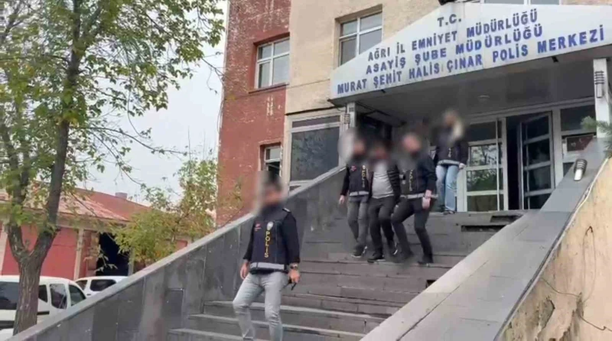 Ağrı'da 21 yıl 2 ay kesinleşmiş cezası bulunan cezaevi firarisi tutuklandı