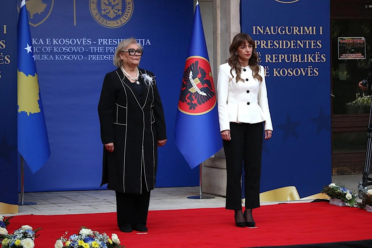 Kosova'nın 3. kadın cumhurbaşkanı Justina Shiroka Pula göreve başladı