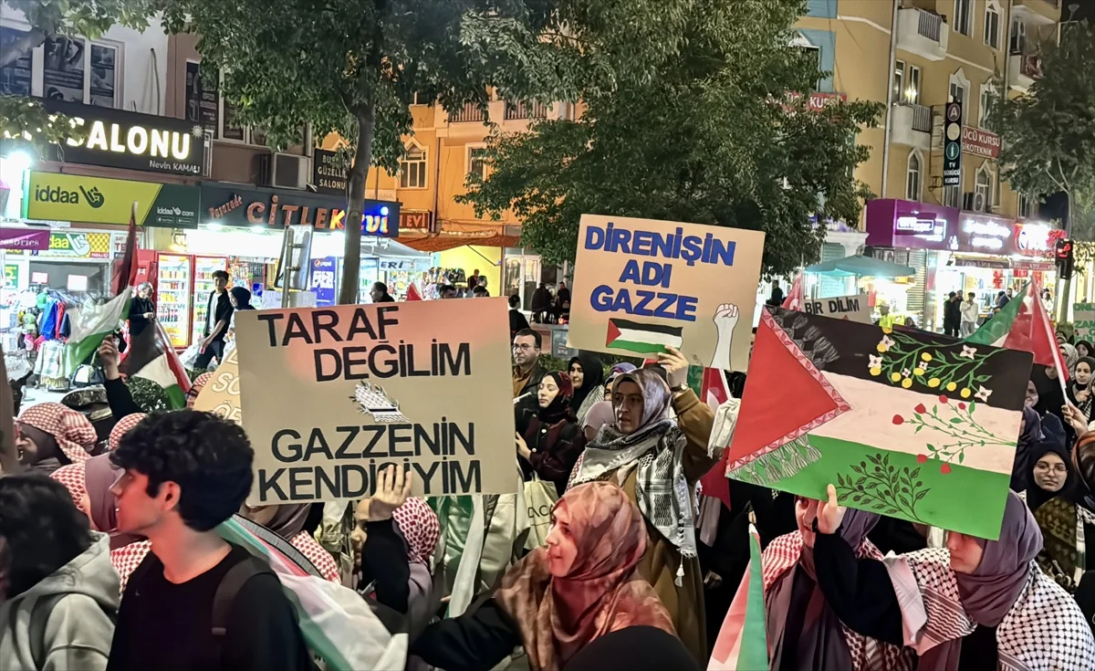 Niğde ve Kırşehir'de Gazze'deki soykırıma karşı yürüyüş ve etkinlik düzenlendi