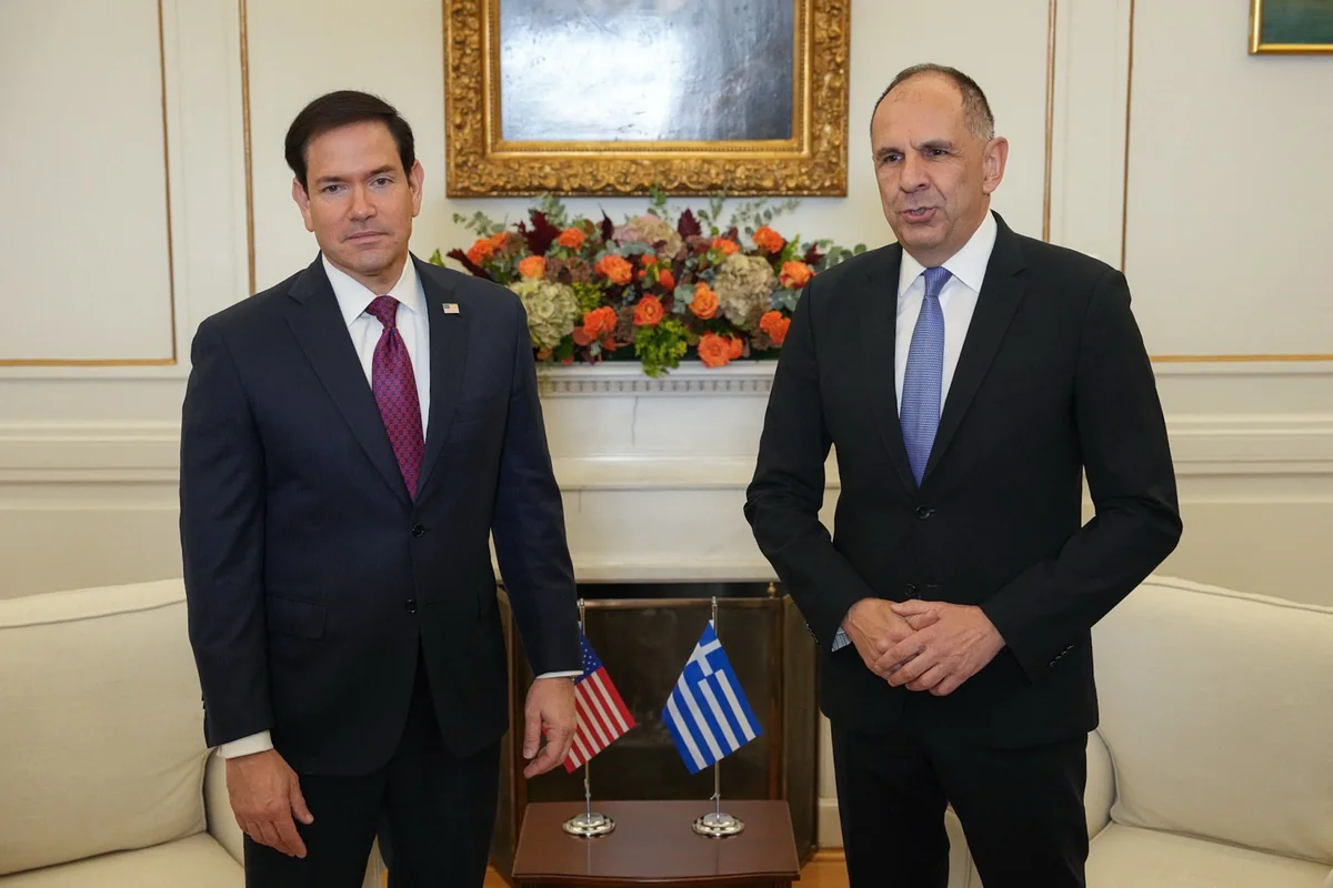 Rubio, 6'ncı ABD-Yunanistan Stratejik Diyaloğu'nda Gerapetritis ile görüştü