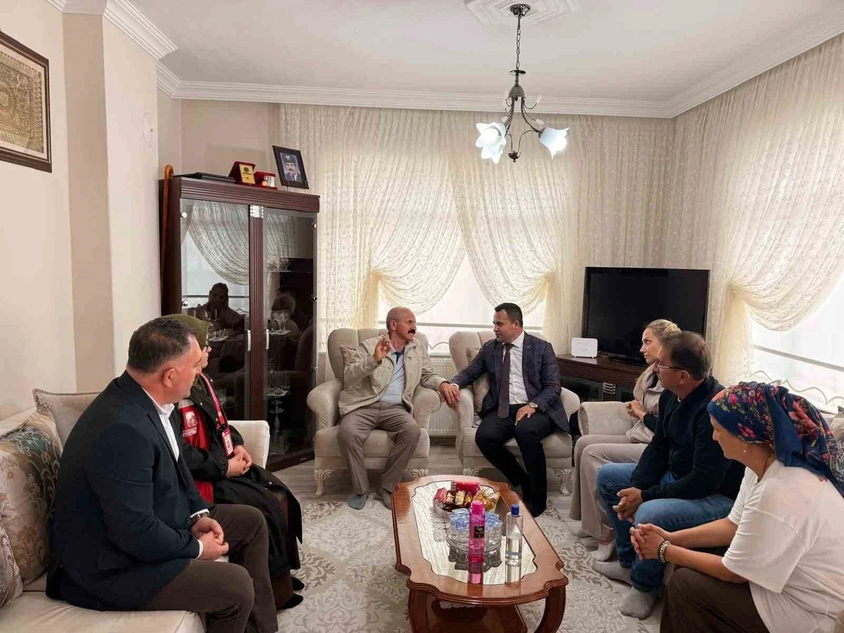 Akçakoca Kaymakamı Uzan, Kıbrıs gazilerine başsağlığı ve geçmiş olsun diledi