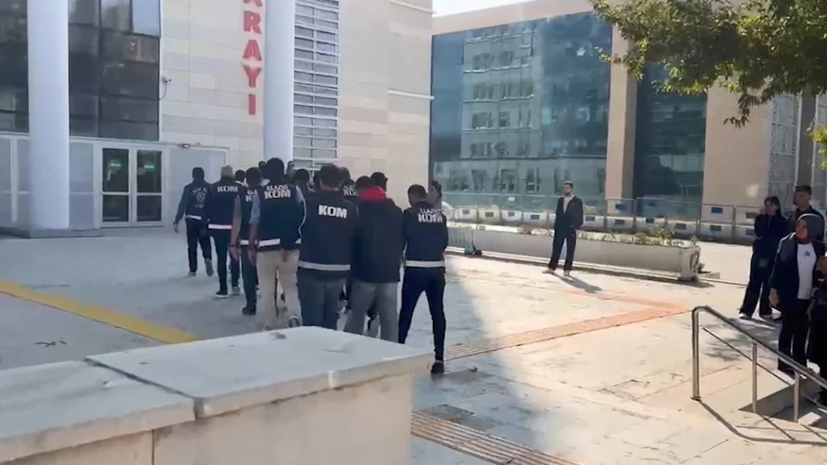 Elazığ'da araca silahlı saldırıda bir kişi yaralandı, 3 şüpheli tutuklandı