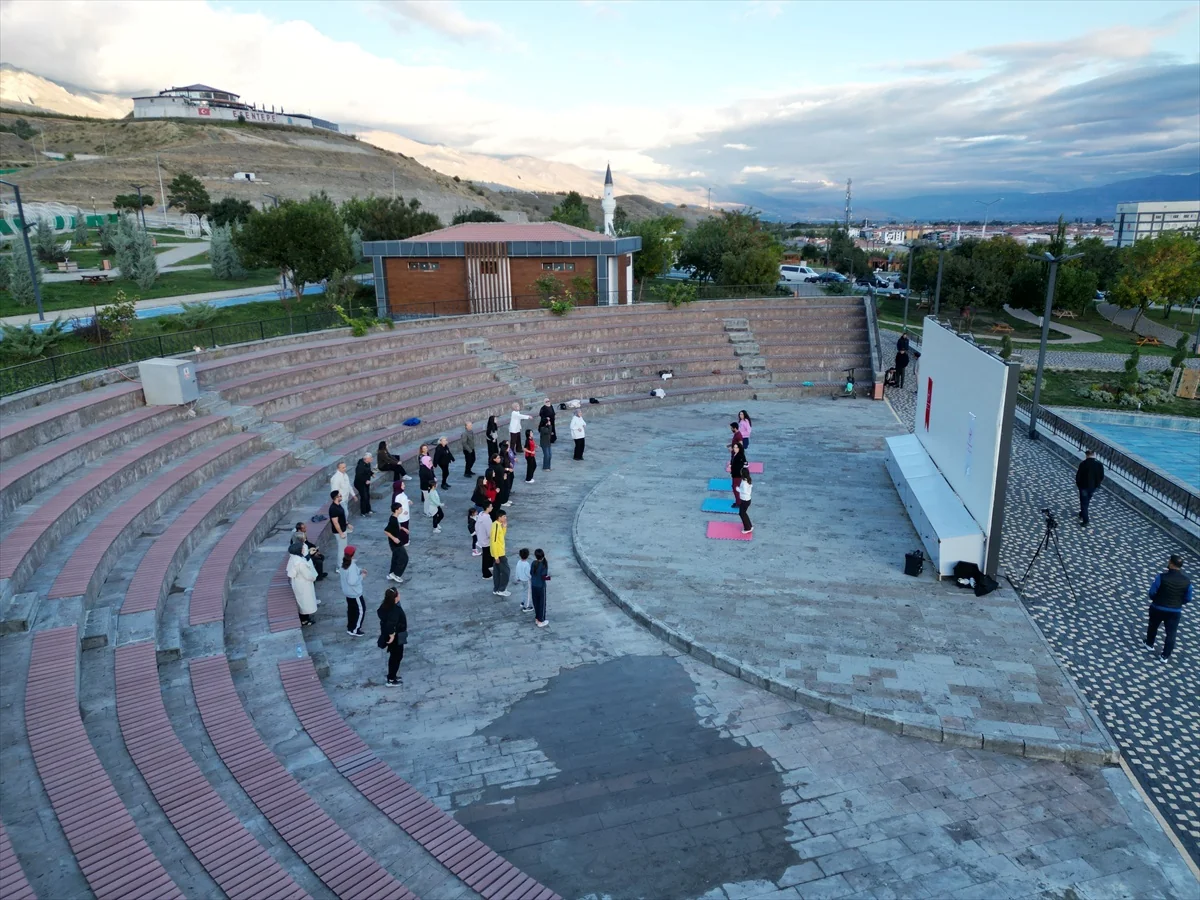 Erzincan'da 'Mahallemde Hareket Var' etkinliği 4 mahallede yapıldı