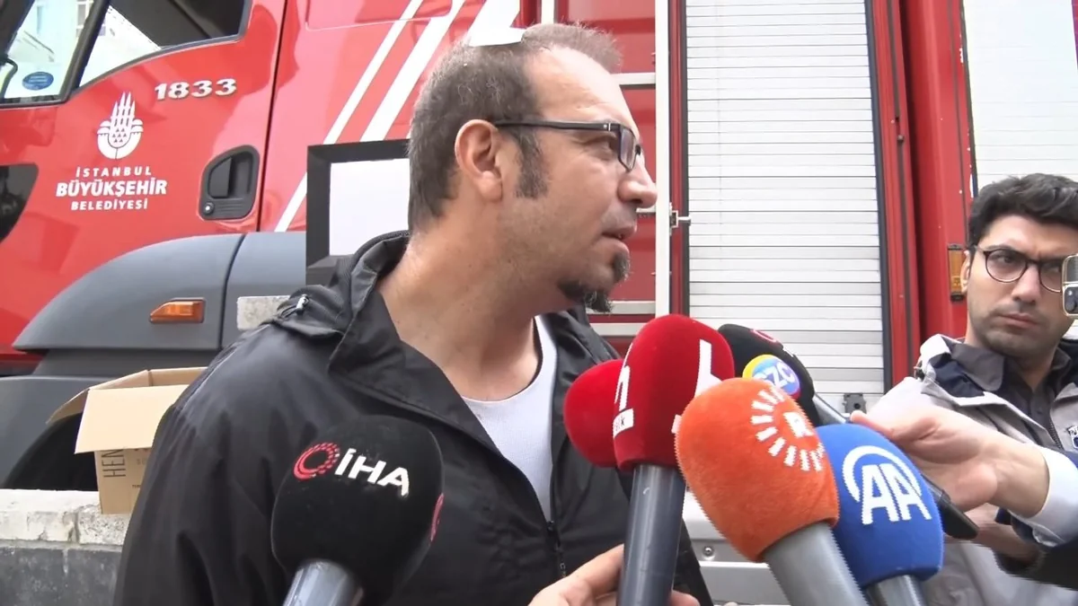 Maltepe'de çöken binadan kurtarılan vatandaş konuştu: Binamız çatlaktı, komşularımız çatır çatır ses duyuyordu