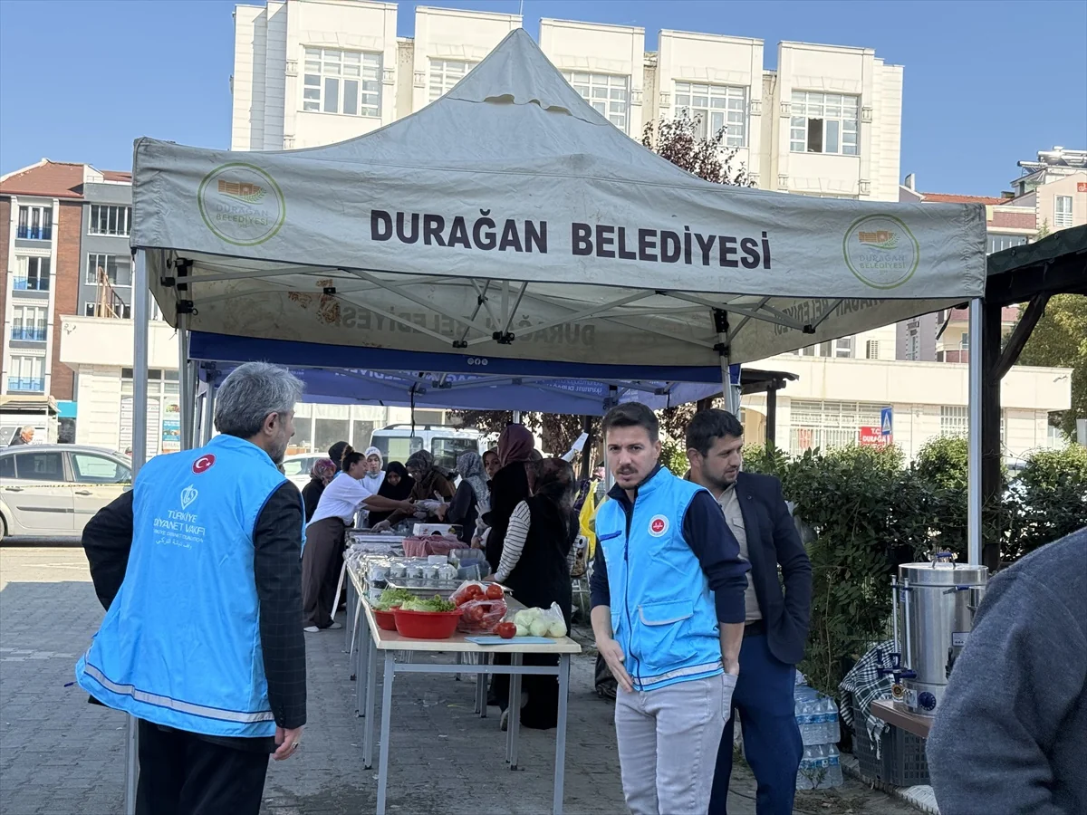 Sinop Durağan'da Müftülükçe Gazze yararına kermes düzenlendi, gelir Gazze'ye gidecek