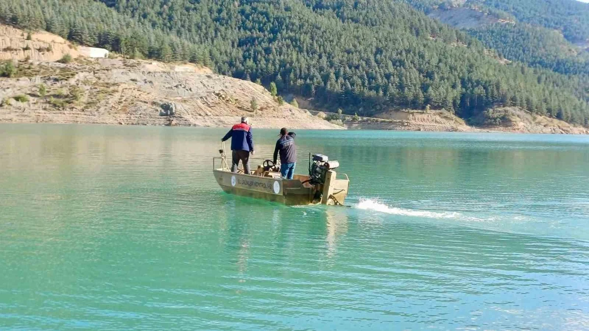 Çay Barajı'nda kaçak avcılığa karşı denetim Tarım ve Orman ekiplerince yapıldı