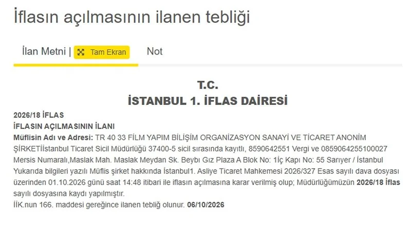 Murat Cemcir’in şirketi için yolun sonu! Mahkemeden iflas kararı çıktı