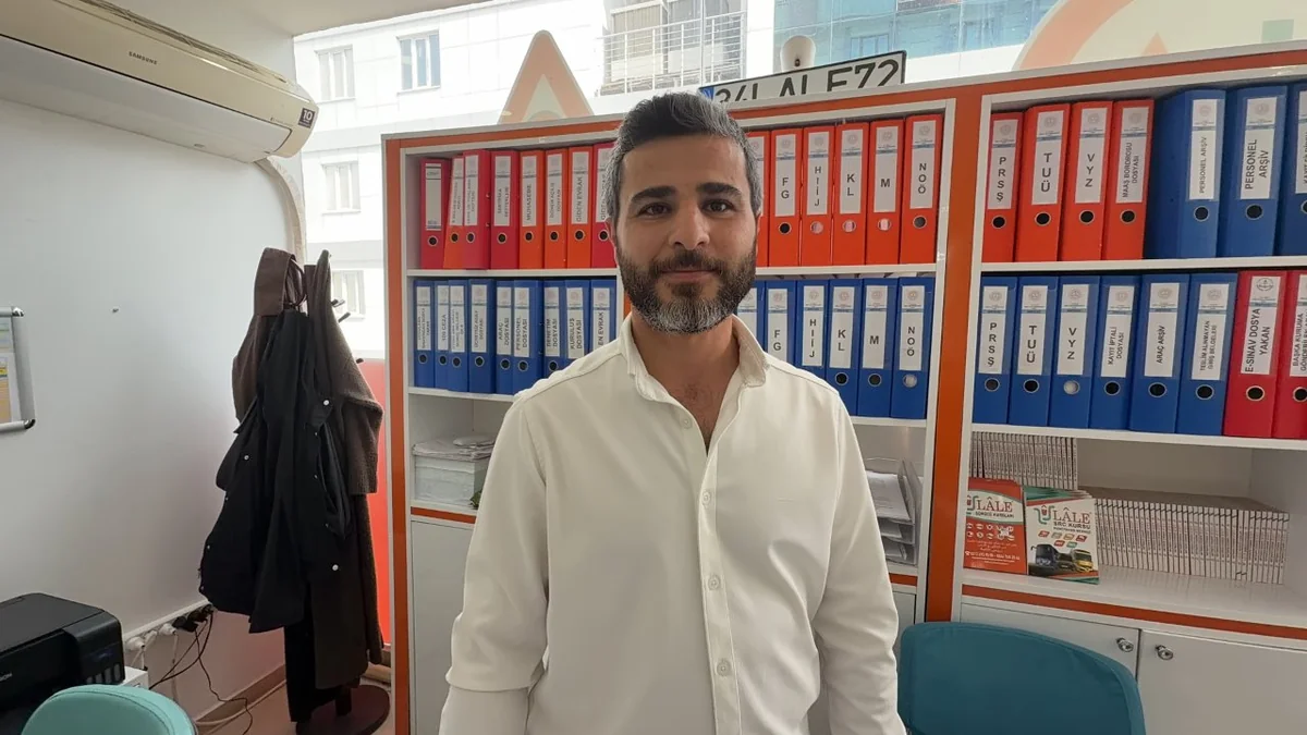 Sürücü kursu sahibi Muhammet Selim Çelik