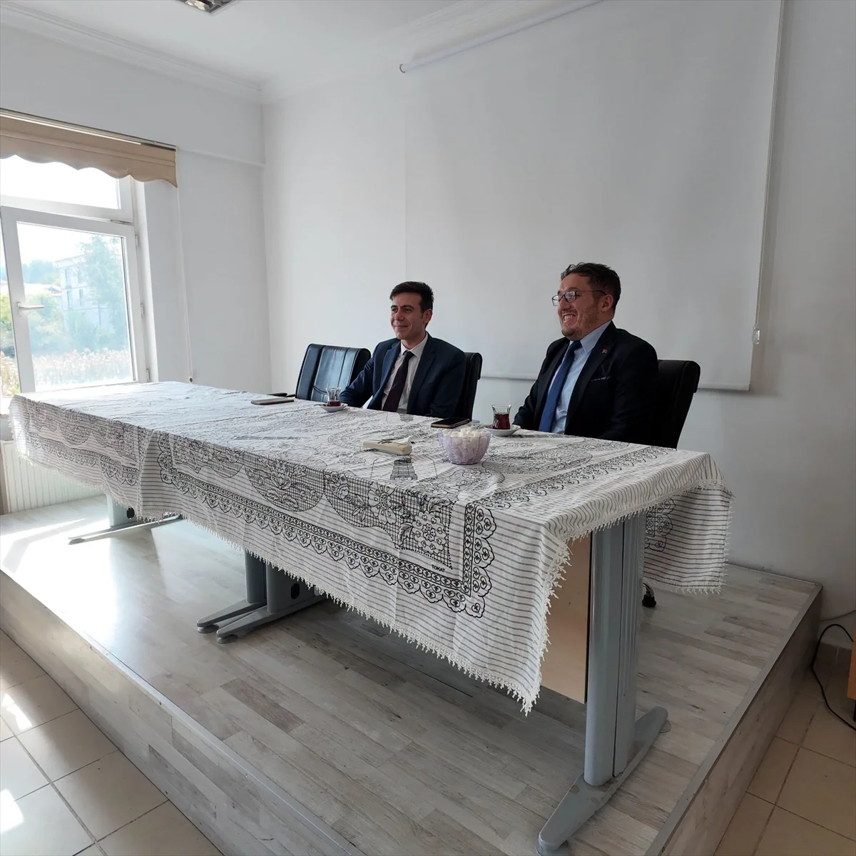 Tokat Pazar Kaymakamı Demir, Tarım ve Orman Müdürlüğünde üretici sorunlarını ele aldı