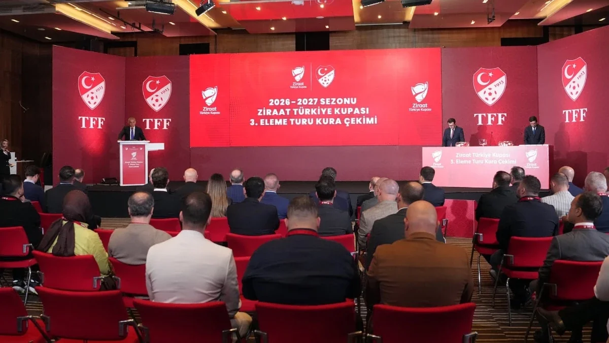 Türkiye Kupası'nda 3. eleme turu kura çekimi yapıldı