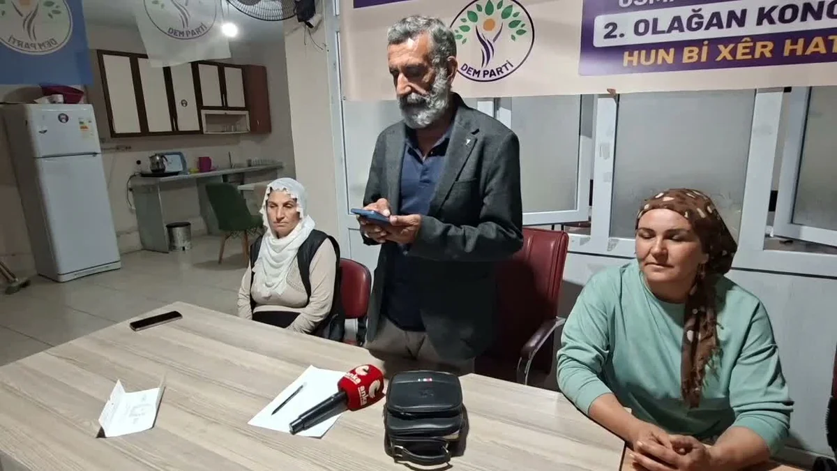 DEM Parti Osmaniye Eş Başkanı Gökçen, Gar Katliamı'nın 11. yılında adalet istedi
