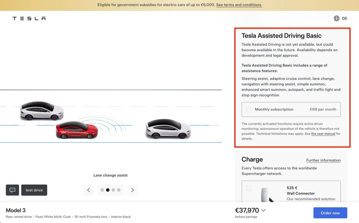 Tesla'dan Avrupa'ya isim oyunu! Musk geri adım attı