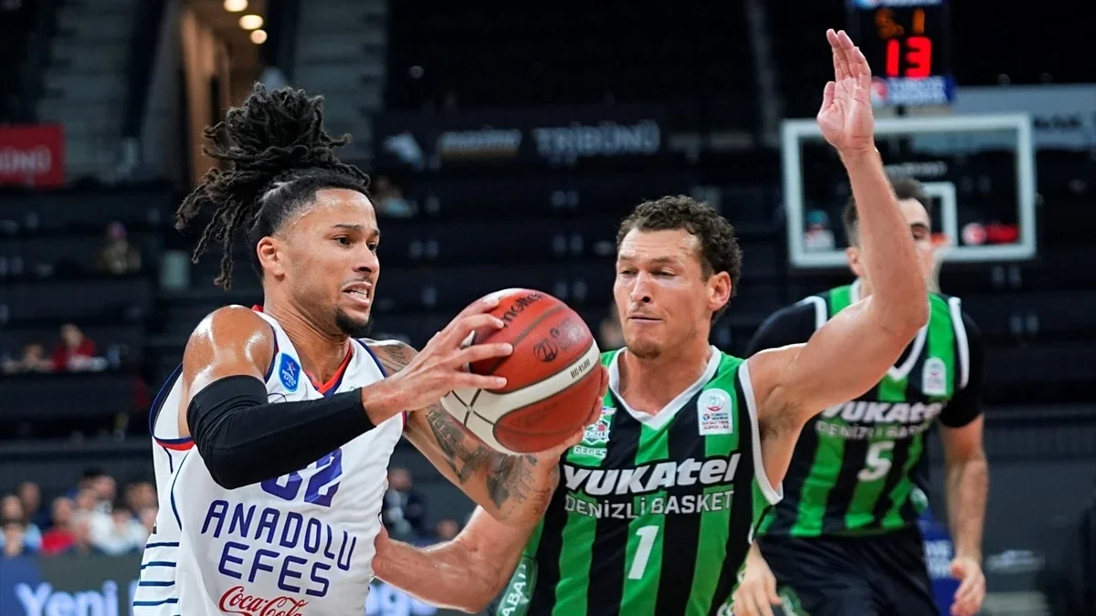 Anadolu Efes, Denizli Basket karşısında hata yapmadı