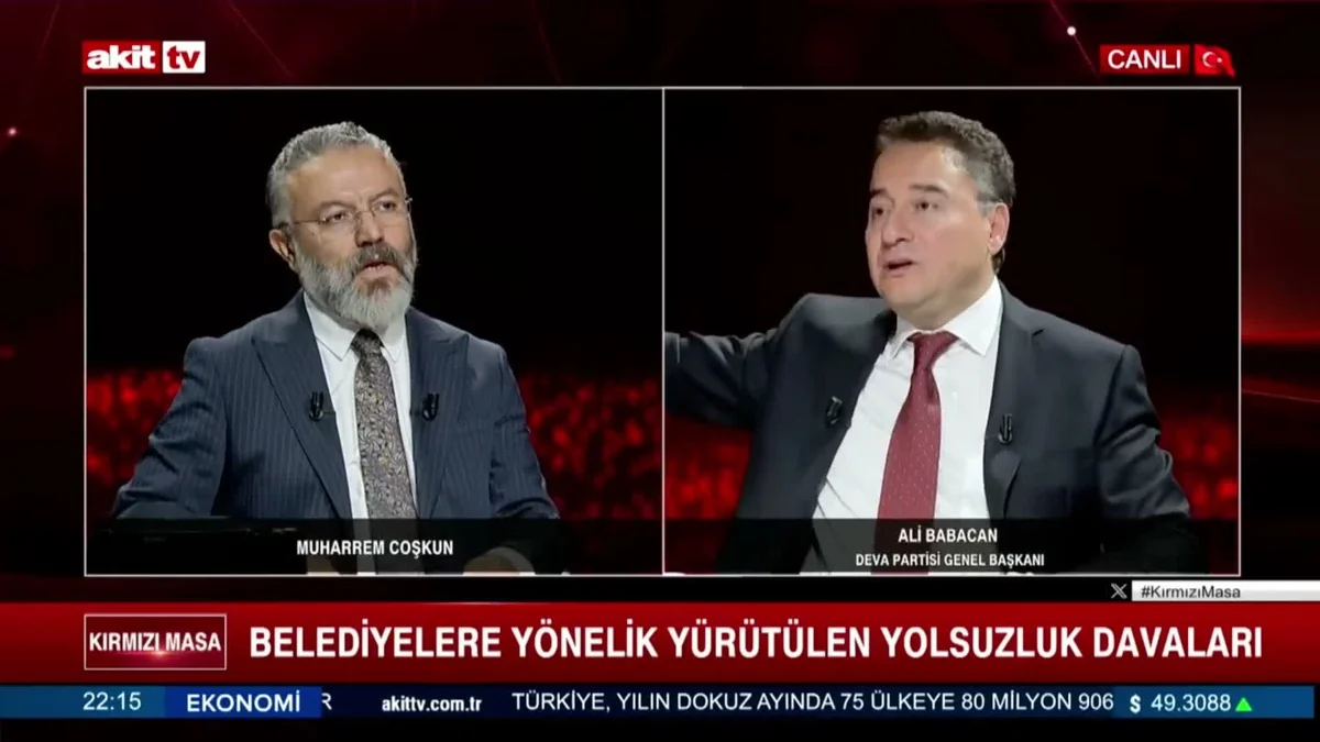 Babacan, Kamu İhale Yasası ve imar rantları için iktidar ve muhalefete çağrı yaptı