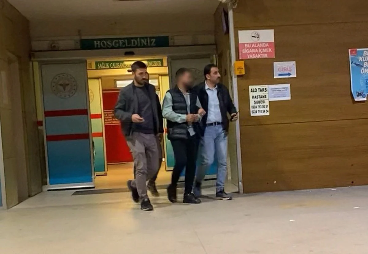 Bursa İnegöl'de uyuşturucudan kesinleşmiş 10 yıl hapsi olan şahıs yakalandı
