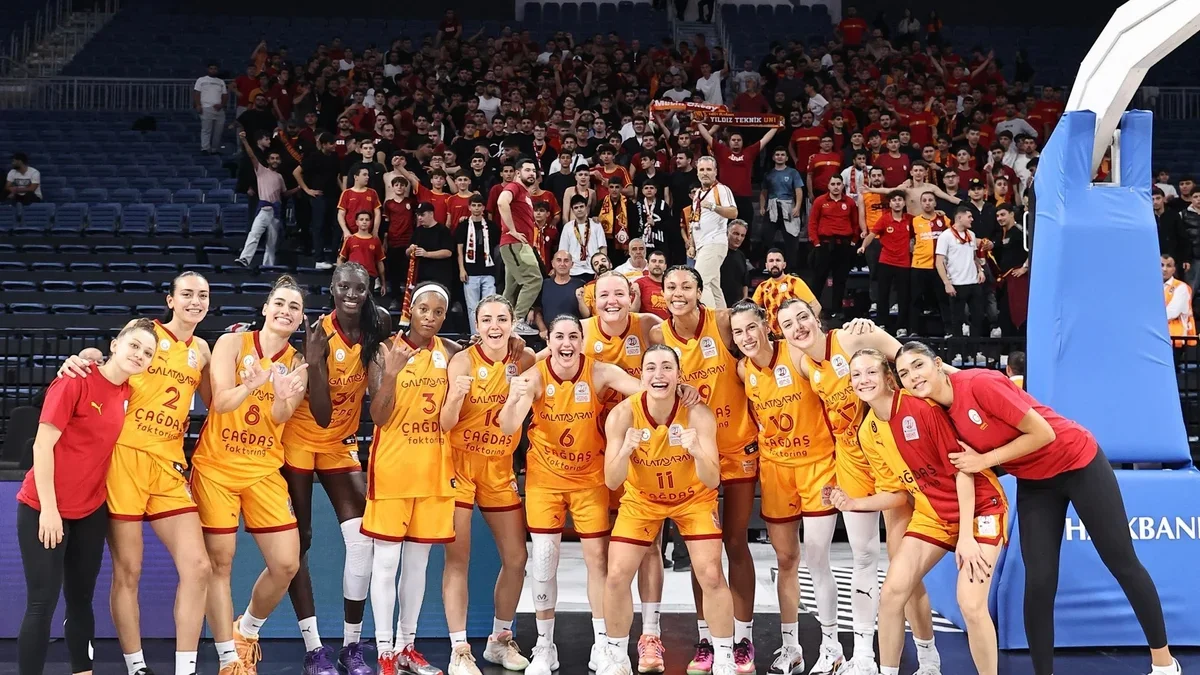 Galatasaray'dan ÇBK Mersin’e 23 sayı fark