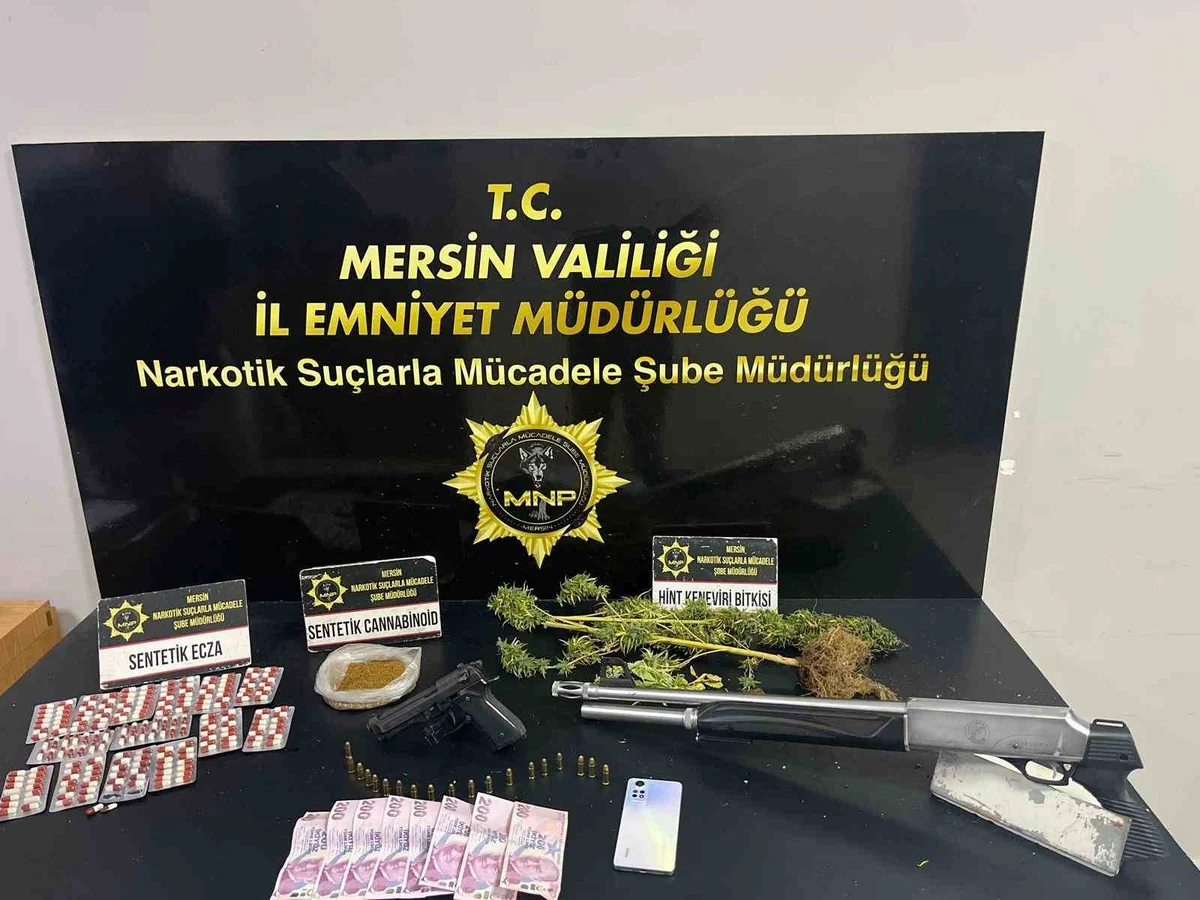 Mersin'de 'torbacı' operasyonunda gözaltına alınan 6 şüpheli tutuklandı