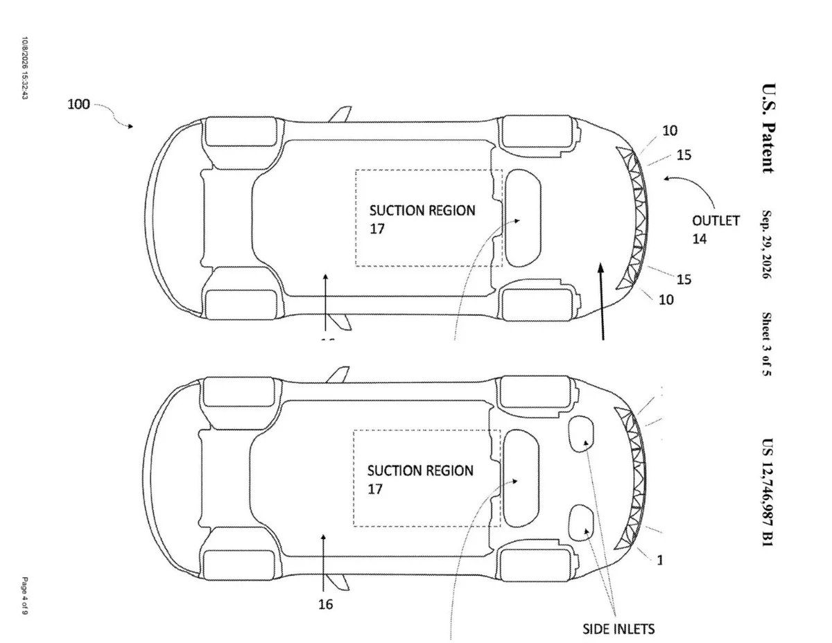 Yeni patent ortaya çıktı! Tesla’dan otomobili yola “vakumlayan” teknoloji
