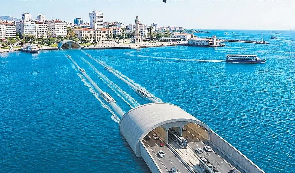 Cemil Tugay İzmirlilere ilk müjdeyi verdi! Körfez'in altındaki tüp geçit projesiyle trafik son bulacak