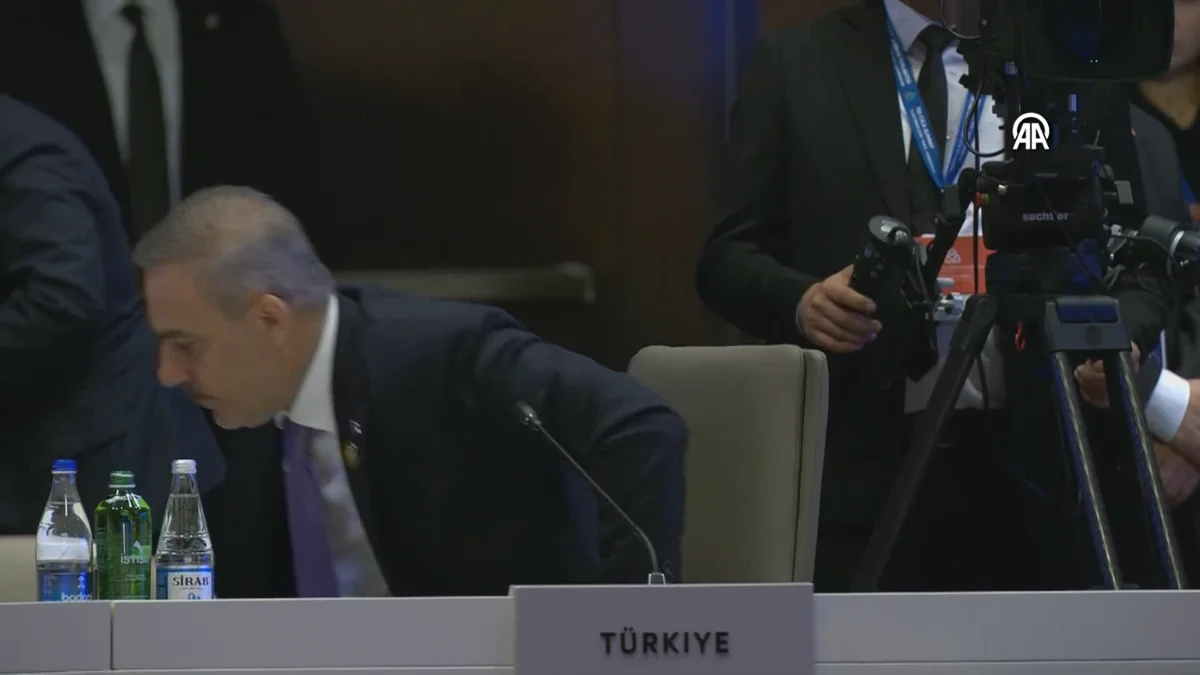 Dışişleri Bakanı Hakan Fidan