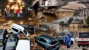 84 yılın rekor yağışı İstanbul'u vurdu! Geriye bu görüntüler kaldı