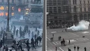 Fransa'daki protestolar dalga dalga yayılıyor! İtalya da yangın yerine döndü