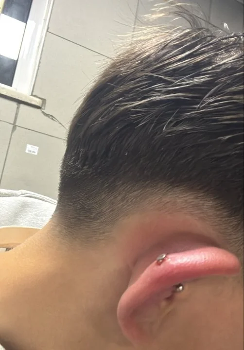 Piercing yaptırdı, hayatı kabusa döndü! Aile savcılığa koştu