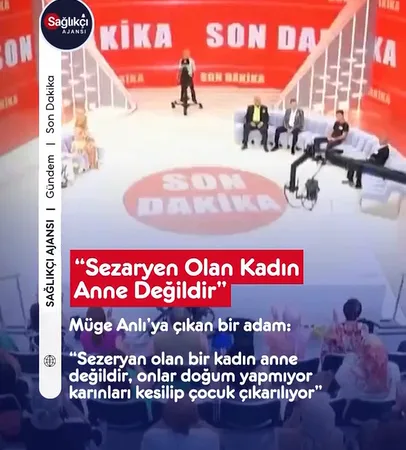 Müge Anlı'da Bir Adamın "Sezaryen Olan Kadın Anne Değildir" Sözleri Yeniden Gündem Oldu
